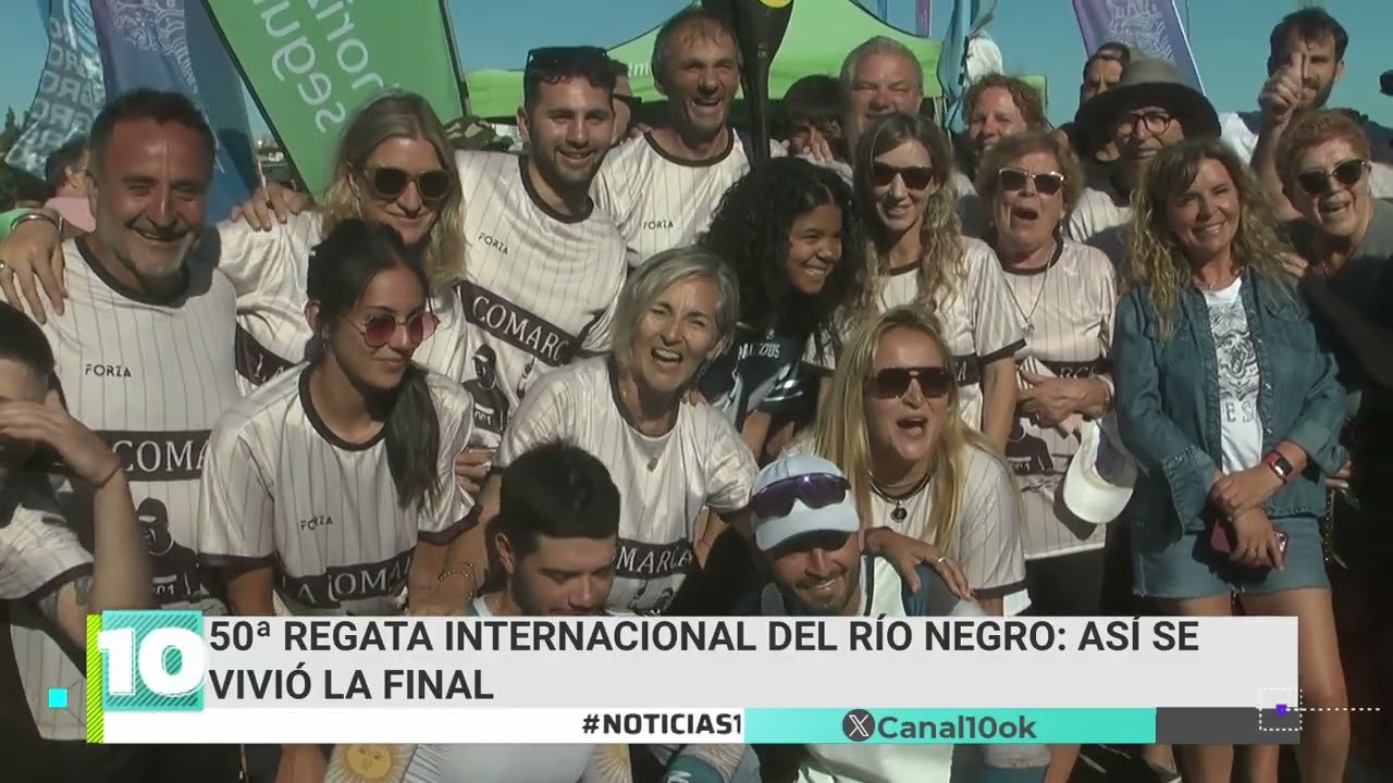 50ª Regata Internacional del Río Negro: los hermanos Balboa se quedaron con la victoria