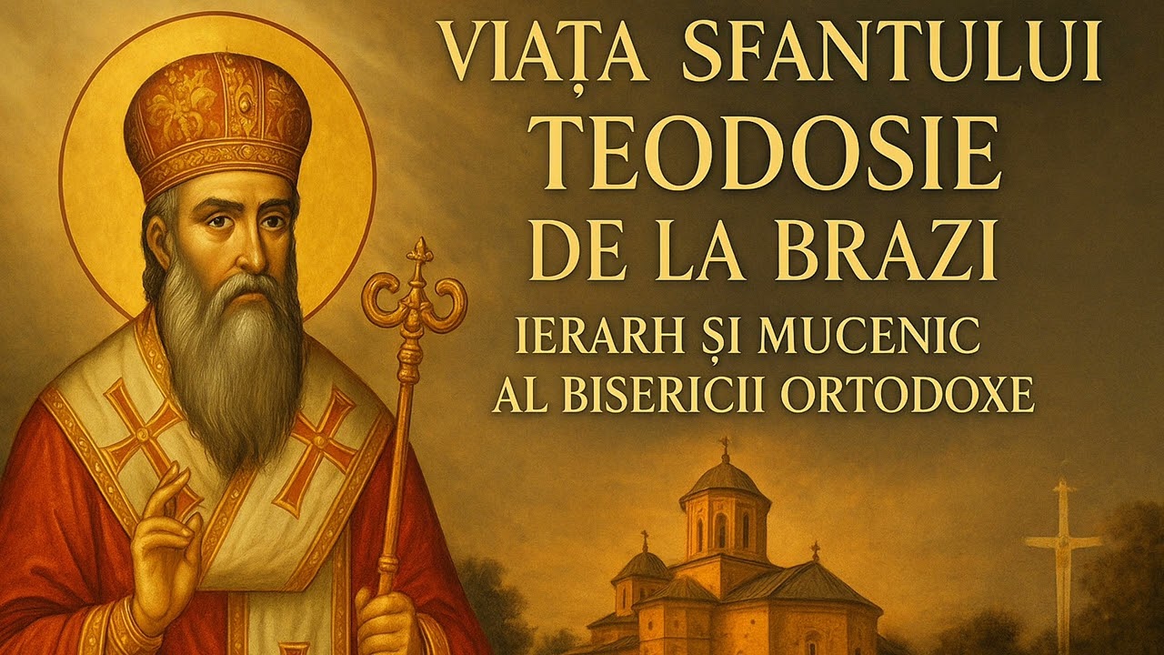 Viața Sf&acirc;ntului Teodosie de la Brazi &ndash; Ierarhul Mucenic și Apărător al Ortodoxiei