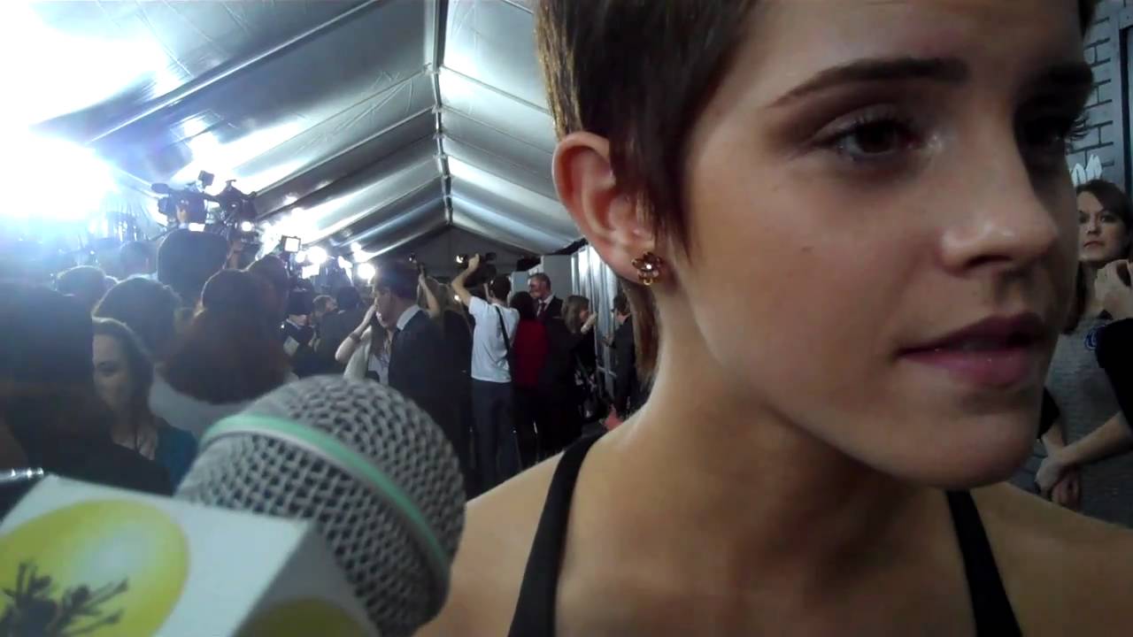 Emma Watson Talks College And Her New Haircut At Harry Potter