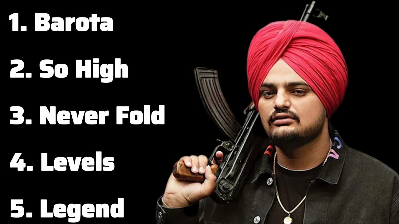 Best Of Sidhu Moose Wala | Latest Punjabi Songs | All Hits Of Sidhu Songs [ Anuj Di ]