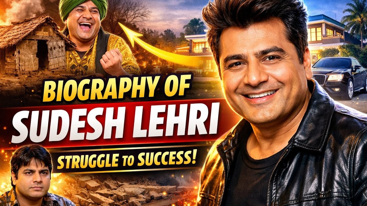 Sudesh Lehri Biography | Struggle to Success | Comedy Circus Star Life Story