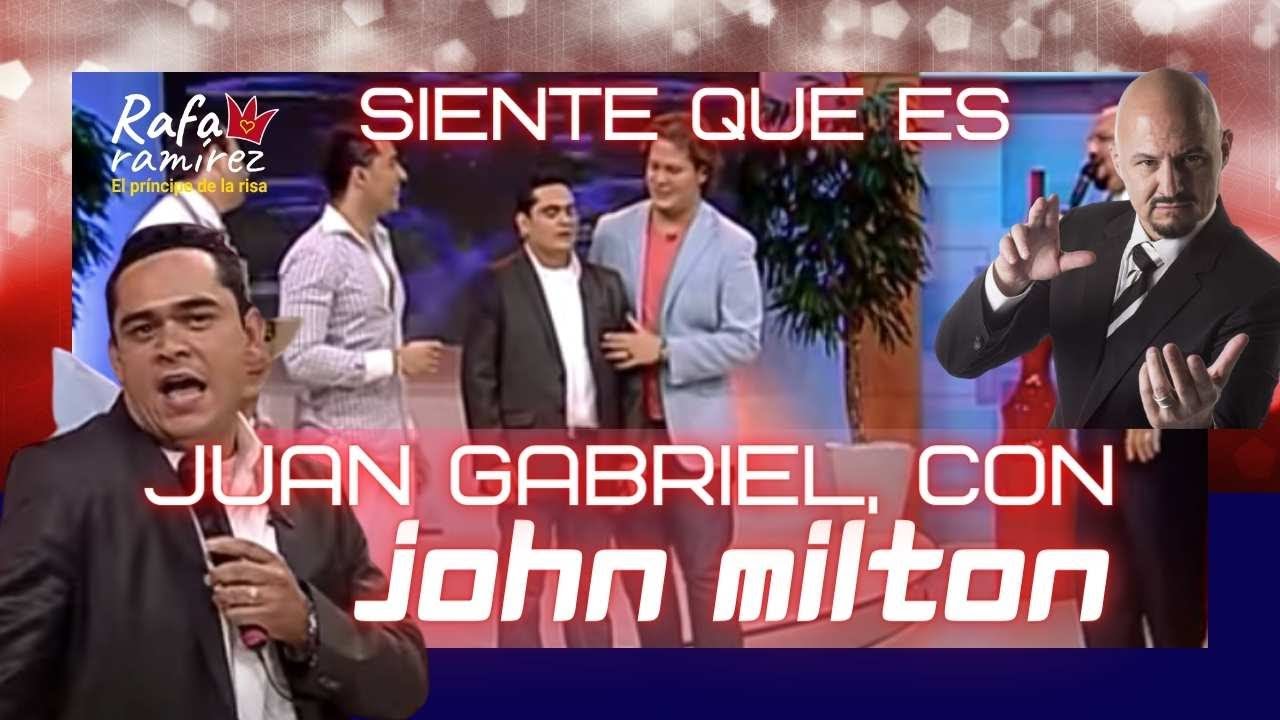 Jonh Milton Hipnotiza a Rafa Ramírez: siente que es Juan Gabriel ¿tú que piensas? ¿real o actuado?