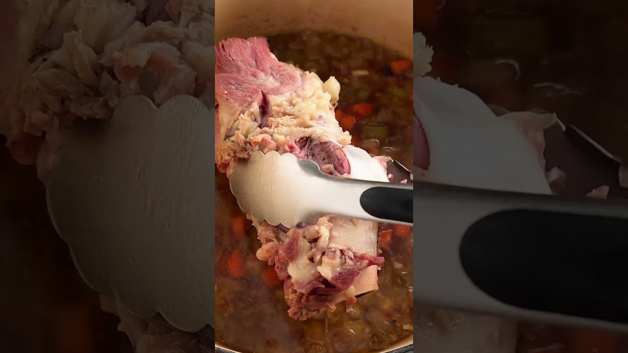 How to Make a Comforting Ham and Bean Soup!