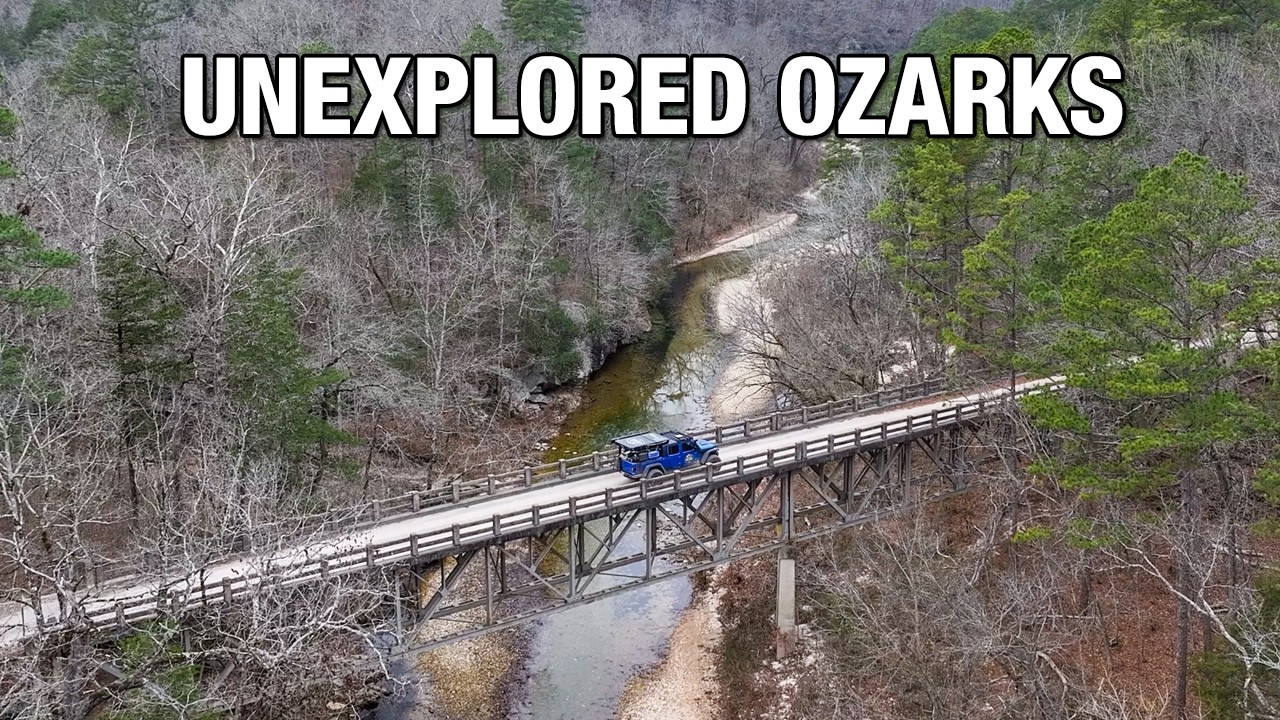 Exploring new Trails and Campsites in a new Area of the Ozarks