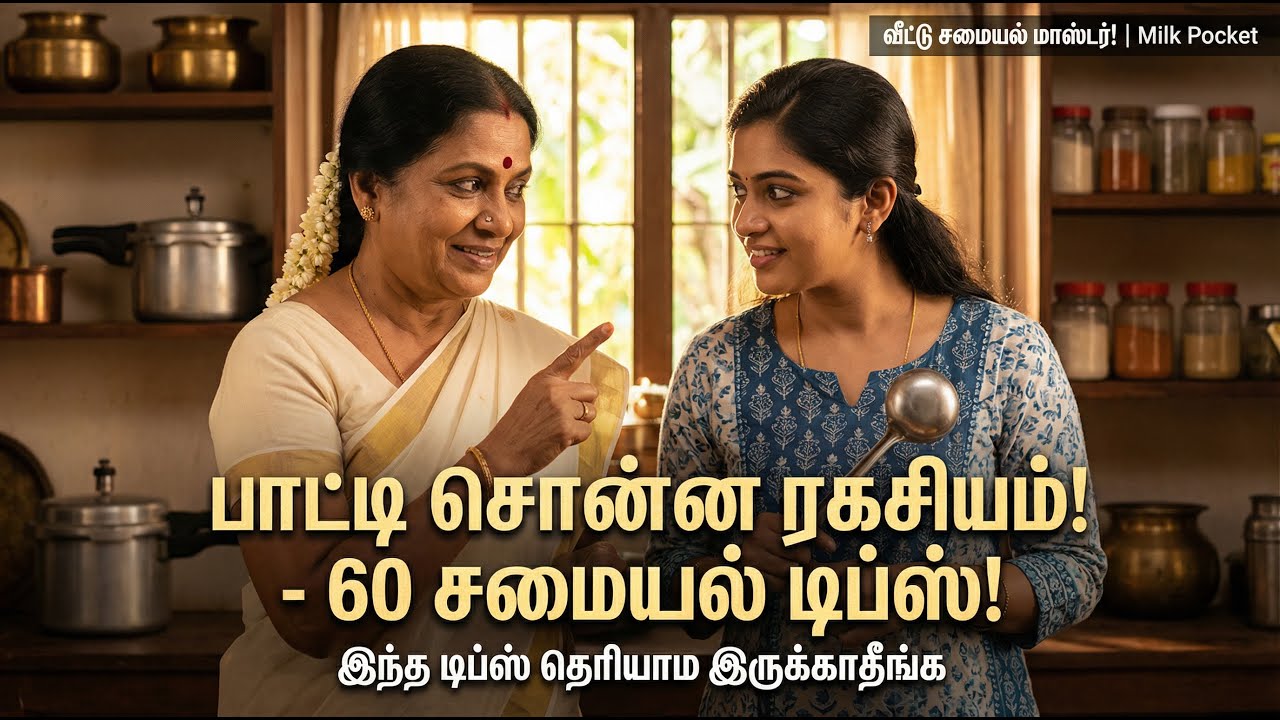 Milk Pocket | பாட்டி சொல்ற 60 தமிழ் சமையல் டிப்ஸ் 👵👩‍🍳 | Easy Kitchen Secrets