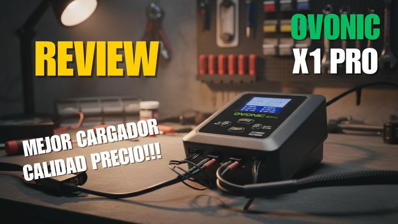 🔋 Ovonic X1 Pro Review | El mejor cargador calidad-precio