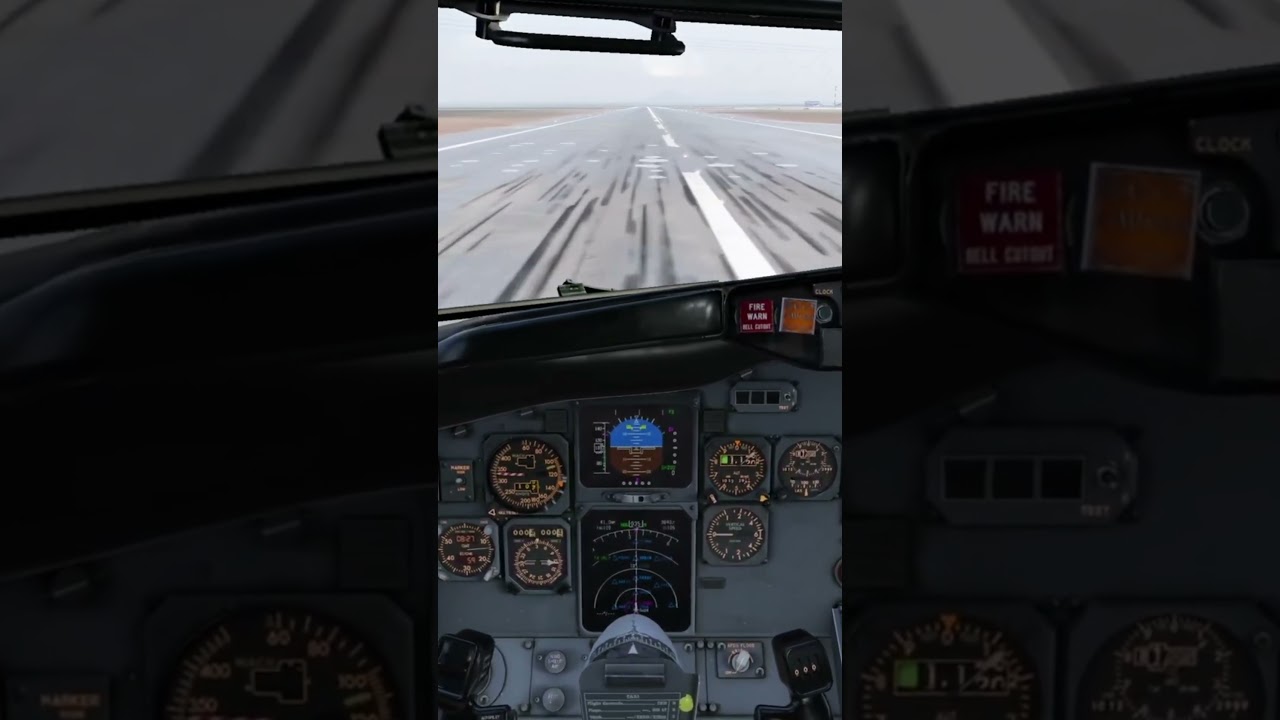 IXEG 737 Classic Touchdown in Abuja 🇳🇬 | Powerful Reverse Thrust! 