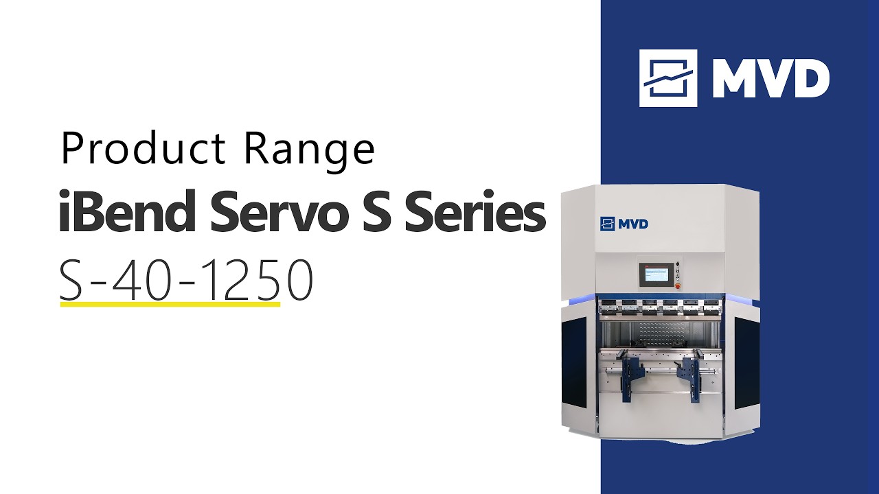 MVD | iBend #Servo Press Brake S40-1250 (Screw Driven)