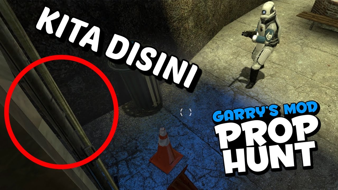 GMOD PROP HUNT INDONESIA | DIA MASIH GATAU KITA DIMANA