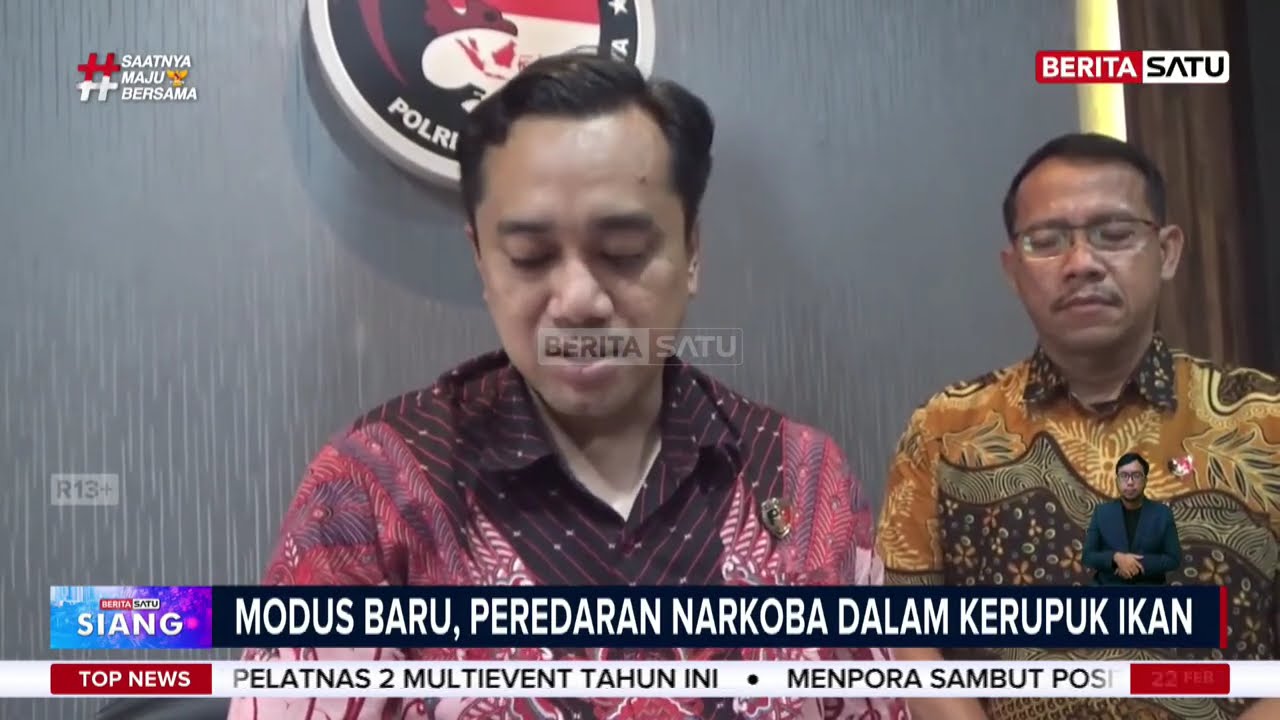 Polrestabes Surabaya Bongkar Narkotika Tersembunyi di Kerupuk Ikan #beritasatu