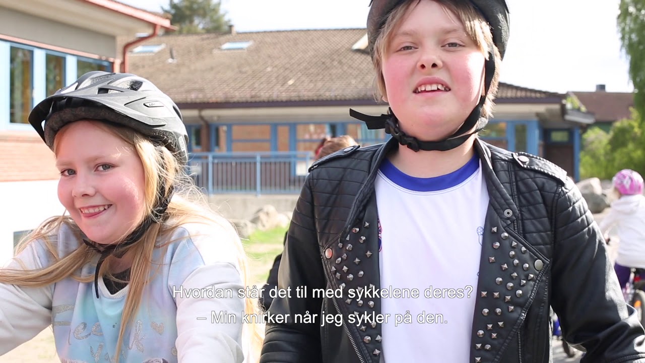 Sykkeldag 2019 på Alvim barneskole