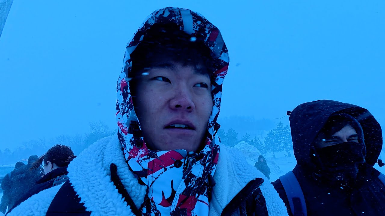 체감온도 -30°C, 캐나다에서 스키 타보기 [ENG SUB]