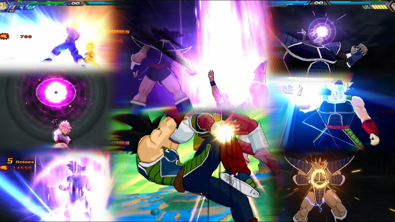 Saiyajin Parecidos A Goku Todas Las Tranformaciones Y Especiales DBZ Budokai Tenkaichi 4