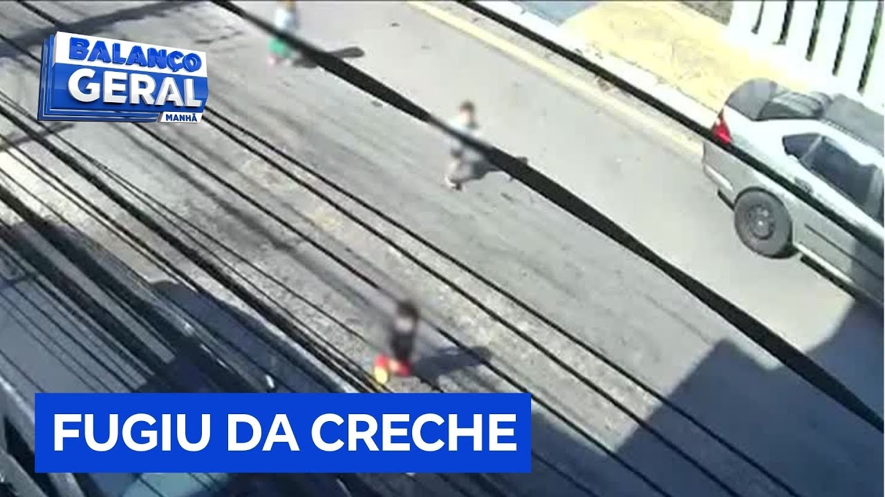 Crianças conseguem fugir de creche em Osasco (SP) e são resgatados por casal que passava na rua