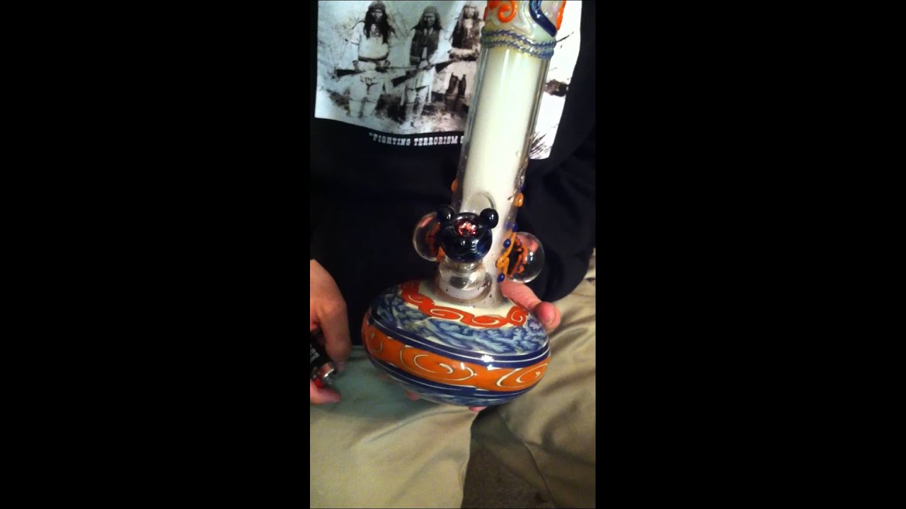 Big bong hit.