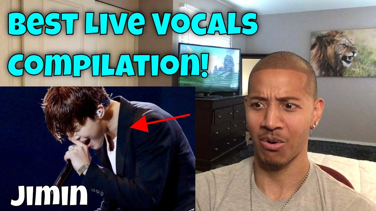 Jimin Best Live Vocals Compilation Reaction!! BIAS WARNING!
