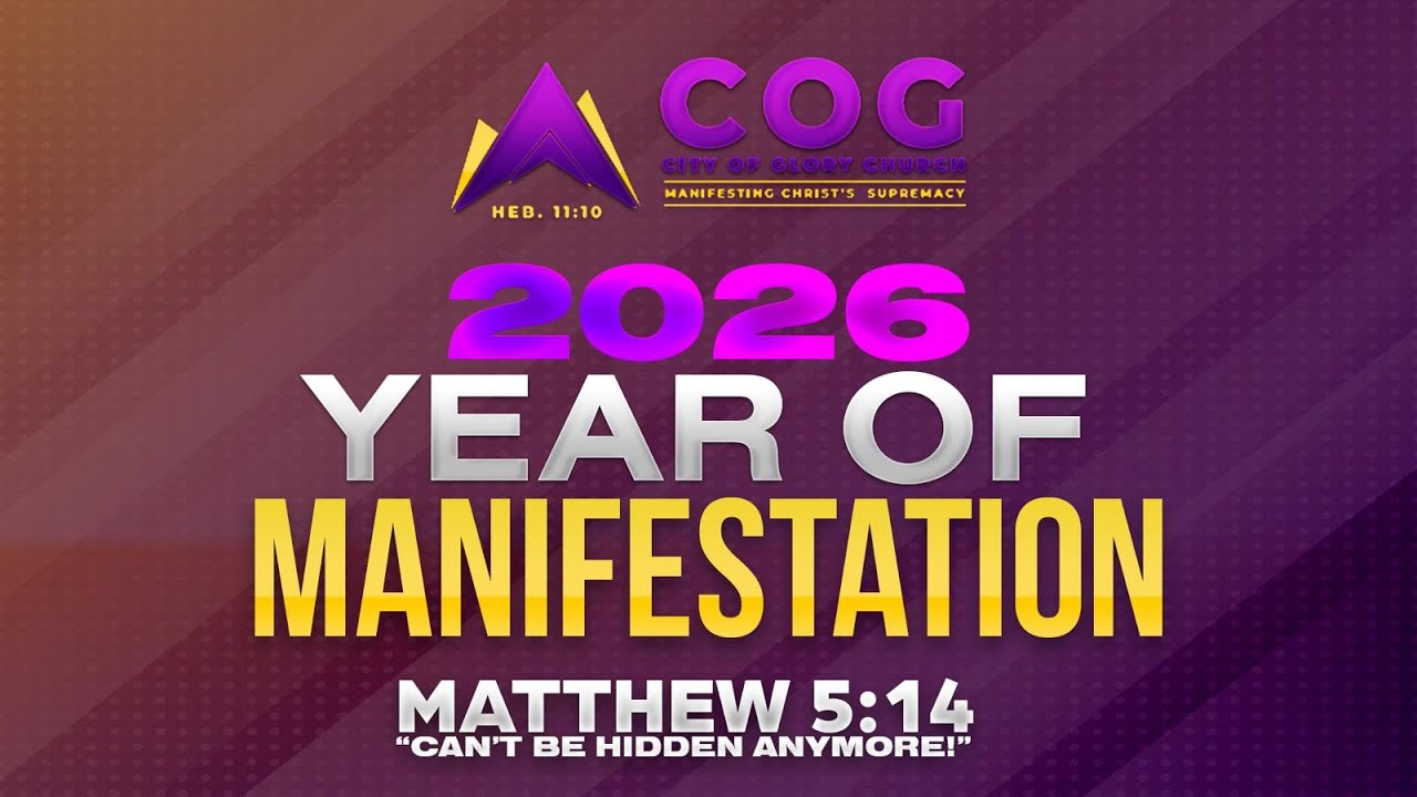 City of Glory Church | January 29, 2026 | Day 29 of 31 Manifestation Prayer