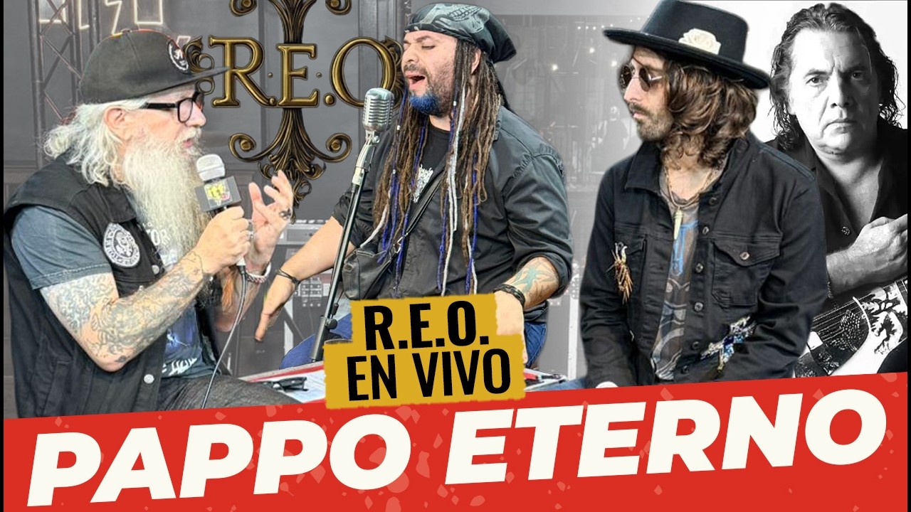 CRISTIAN ABRAHAM R.E.O. - SERGIO CHAPETE BONACCI LAPALMA | ROCK en la TRINCHERA con Andrés Violante