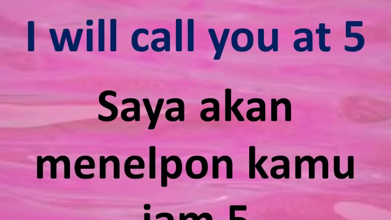 Learn English and Indonesian Phrases / Belajar Ungkapan Bahasa Indonesia dan Bahasa Inggris #PHRASES
