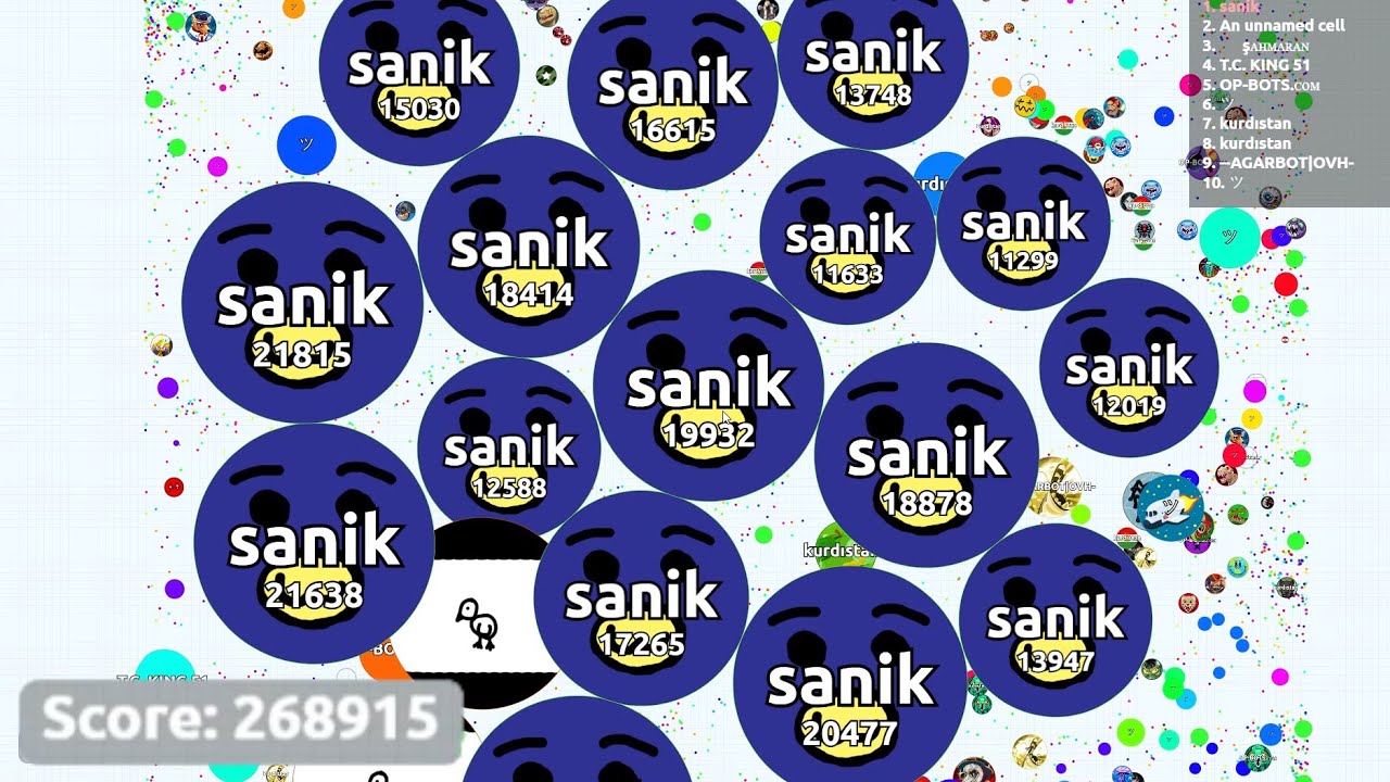 Agar.io - 268k Solo FFA Takeover + Highlights