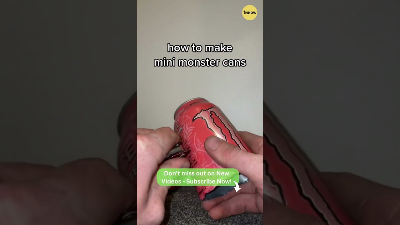 Jak zrobić miniaturowe puszki potwor&oacute;w &ndash; prosty i zabawny poradnik DIY | #shorts