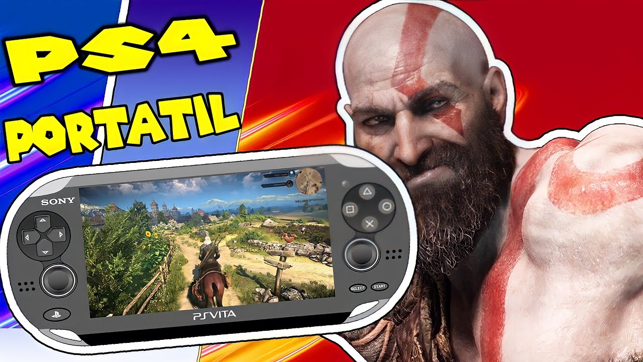 TRANSFORME SEU VITA EM UM PS4 PORTÁTIL | JOGANDO FORA DE CASA