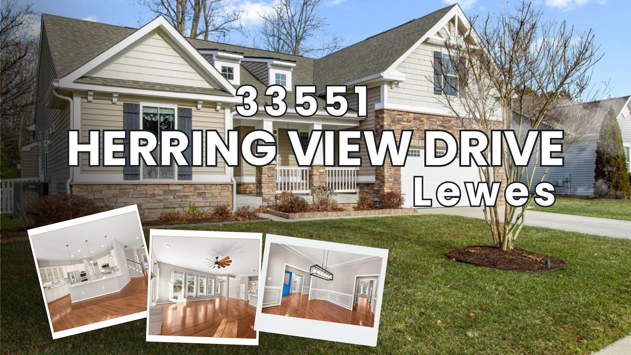 Just Listed in Lewes, DE | Bay Pointe Home w/ Finished Basement, Bar & Resort-Style Amenities