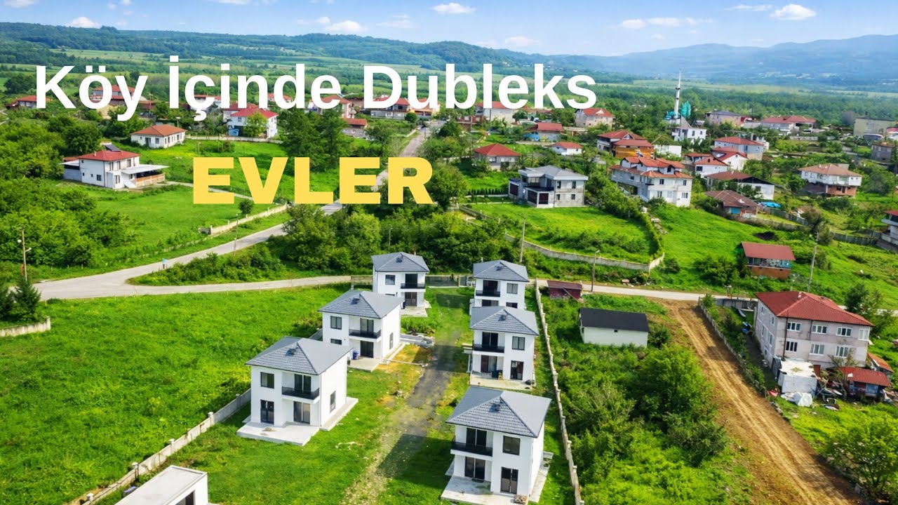 KÖY İÇİNDE OTURUMA HAZIR DUBLEKS EVLER MELEN GAYRİMENKUL KOCAALİ