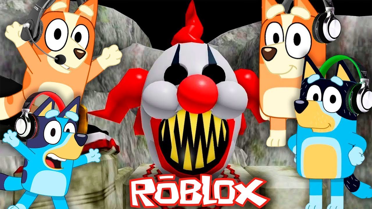 Bluey ? Bingo Play ESCAPE THE CARNIVAL OF TERROR ROBLOX!