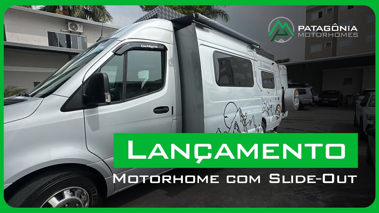 LAN&Ccedil;AMENTO EXCLUSIVO: Motorhome com Slide-Out