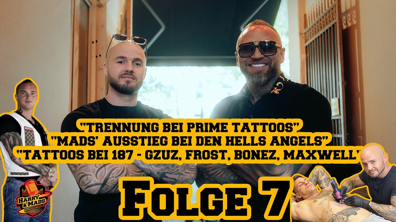 MADS' AUSSTIEG BEI DEN HELLS ANGELS | HARRY ÜBER TATTOOS FÜR GZUZ UND DIE 187 STRAßENBANDE