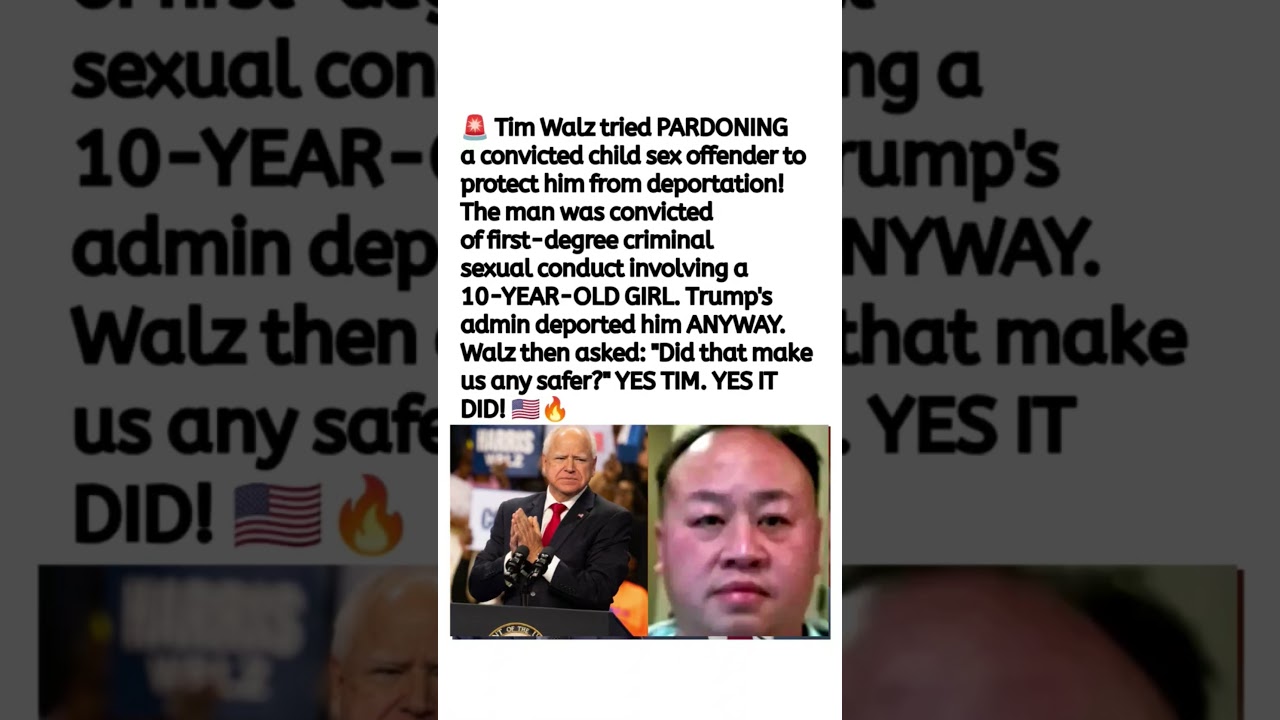 Tim Walz Deportation Case Sparks National Immigration Debate 🇺🇸