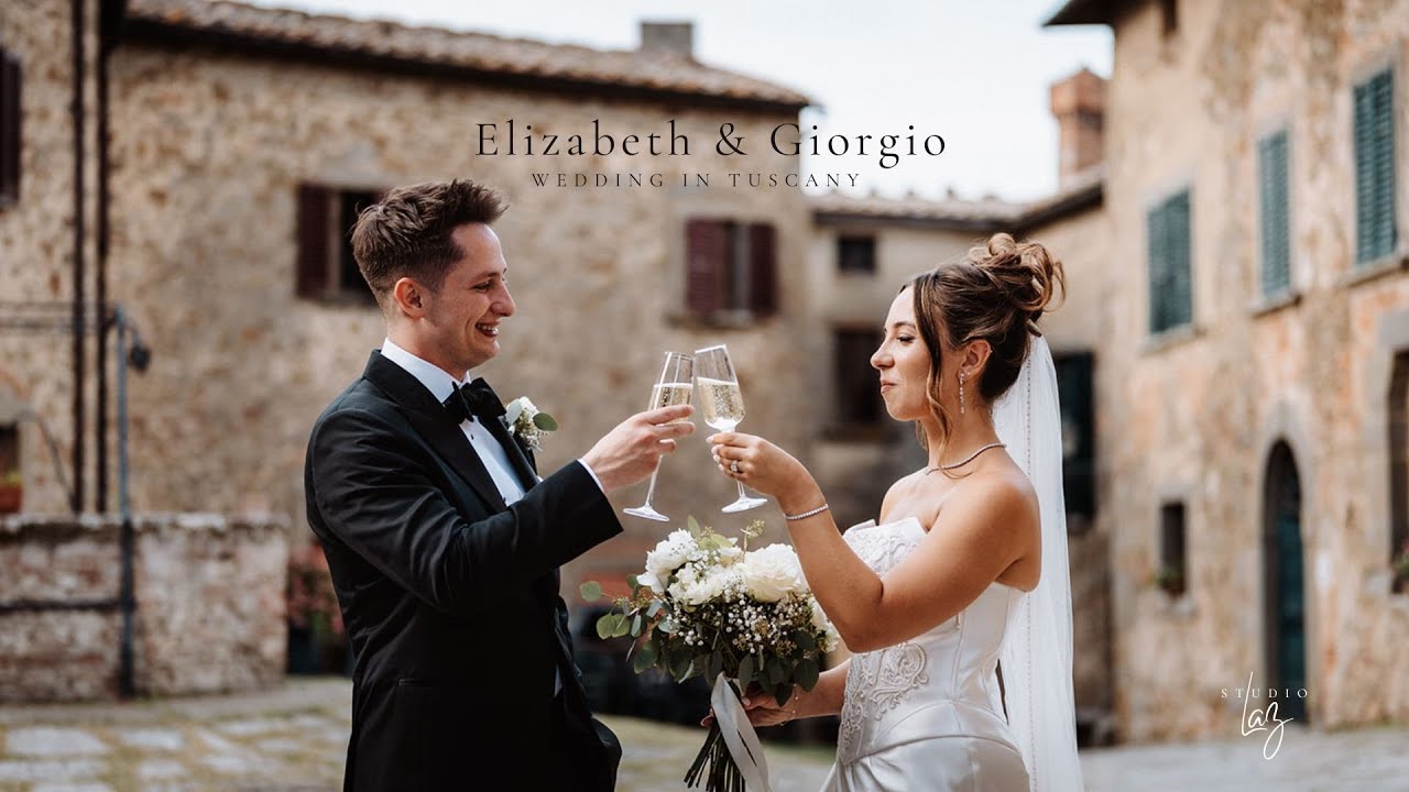 Authentic Tuscan Wedding Film | Castello di Gargonza I StudioLaz #TuscanyWedding #DestinationWedding