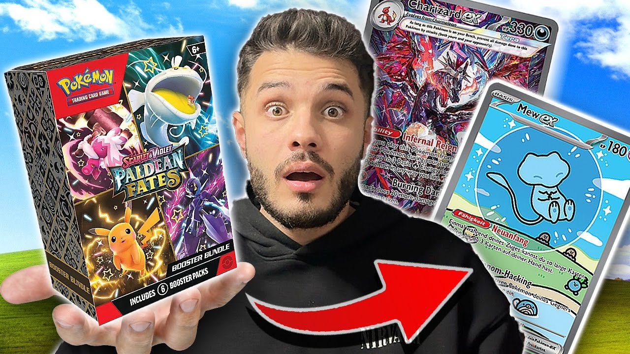 Ich ÖFFNE solange BOOSTER Bundle bis ich DIESE KARTEN ziehe!🔥 Paldeas Schicksale Opening🍀