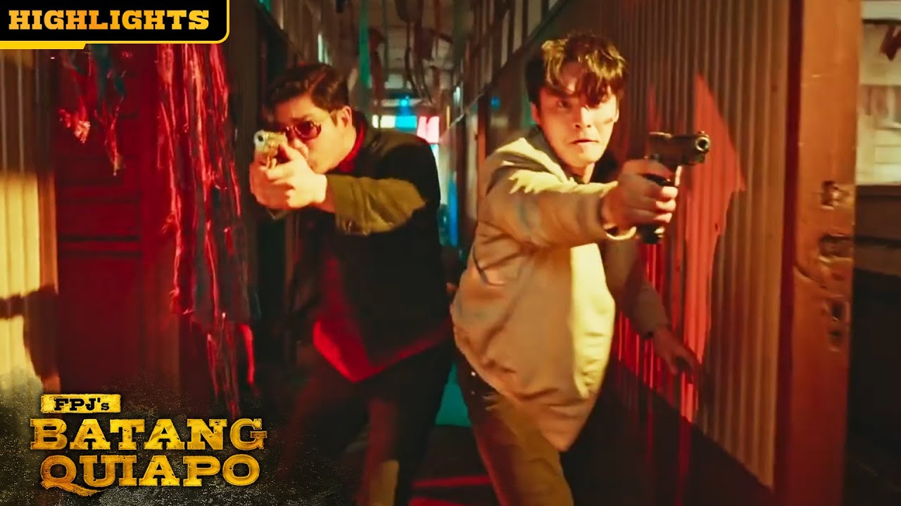 David and Tanggol fight together against Miguelito's men | FPJ's Batang Quiapo (with English Subs)