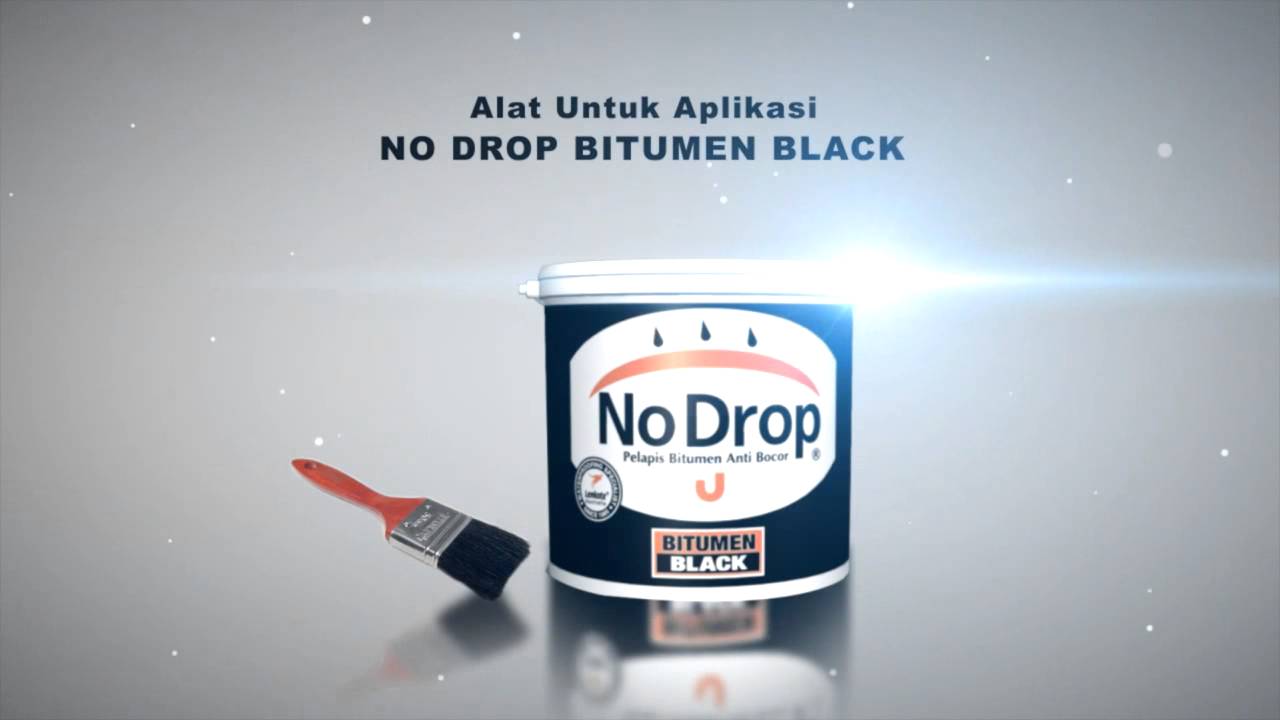 Video Tutorial No Drop Bitumen Black