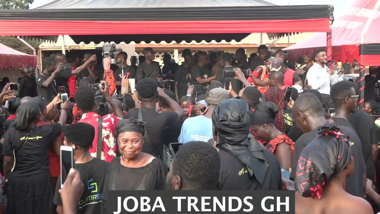 Massive performance from Agyakoo at Aseibu Amanfi one week funeral celebration