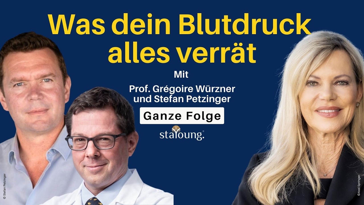 Bluthochdruck verstehen – Prof. Grégoire Würzner und Stefan Petzinger im Gespräch mit Nina Ruge