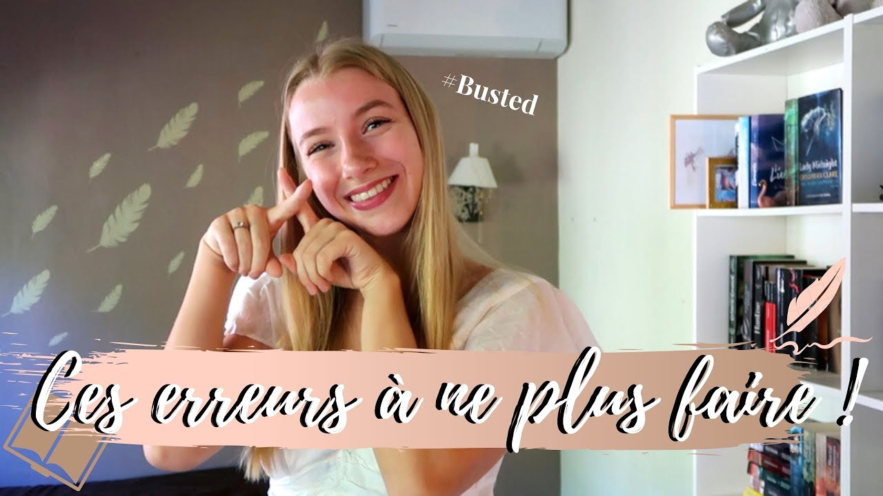 5 erreurs à ne pas faire en écriture !