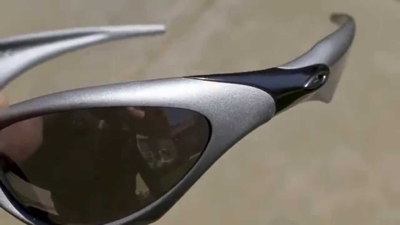 Oakley Hybrid Custom Cerakote Satin Aluminum Diamond Pearl Scar