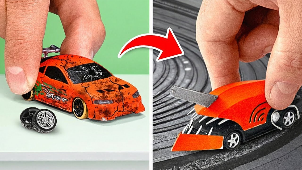 🚨🤯 Игрушечная машинка за $10 против супер RC-монстра за $1000 — Эпичная DIY-битва! 💥