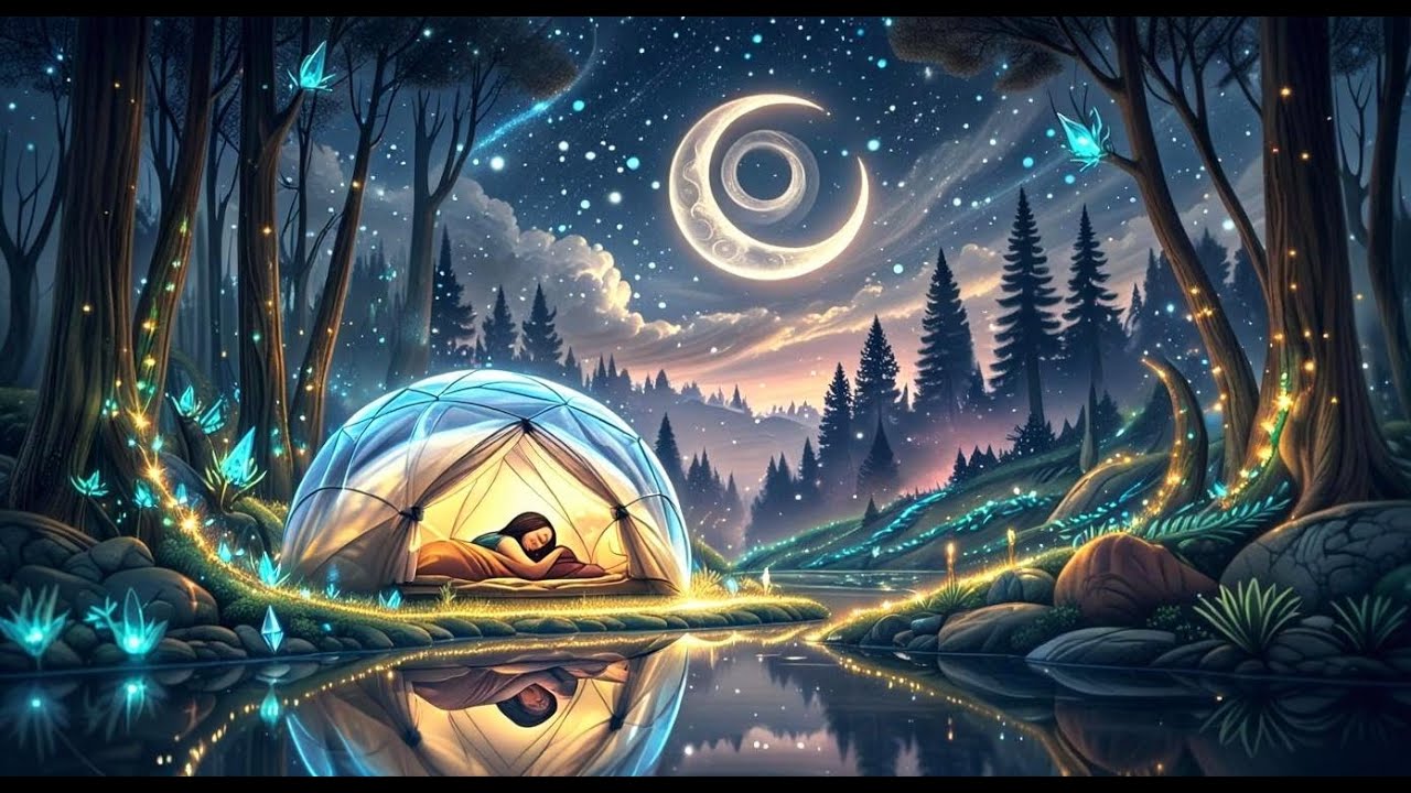 Safe Night Ambience 🌙 Feel Protected, Let Go & Sleep Deep (432Hz Calm Healing Music)