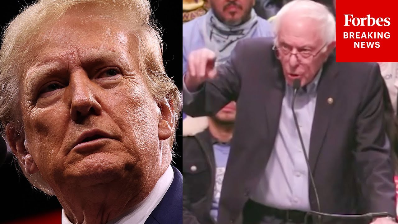 FULL: Bernie Sanders Lambasts Trump For Greenland Push, ICE Deployment, And More At New Jersey Event