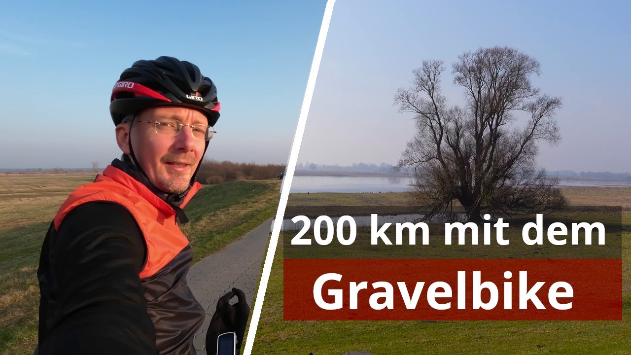 Schaff ich 200 km auch mit dem Gravelbike? | Elbe - Wittenberge - Tangermünde und zurück