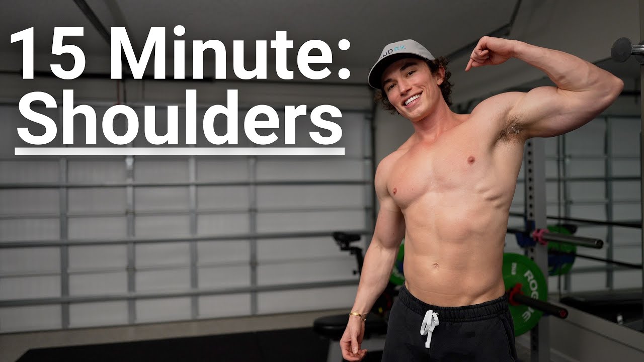15 MINUTE SHOULDER WORKOUT (DUMBBELLS) with Dr. Tyler