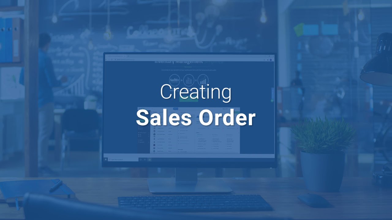 6 - How to Create Sales Order - SeeBiz Inventory