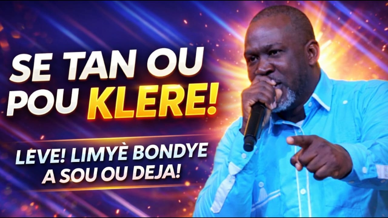 BONDYE PA BLIYE W' TANDE,MESAJ SA SE POU OU MENM MENM
