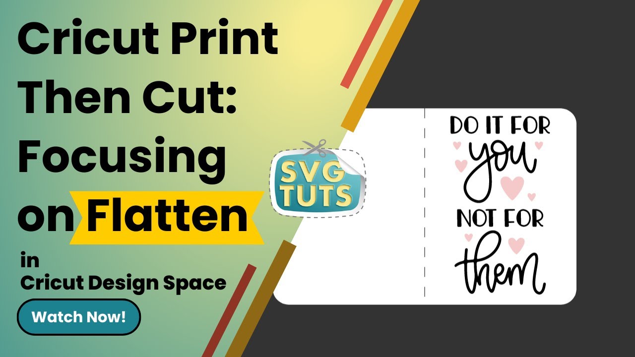 Подробнее о Cricut Print Then Cut &mdash; фокус на выравнивании