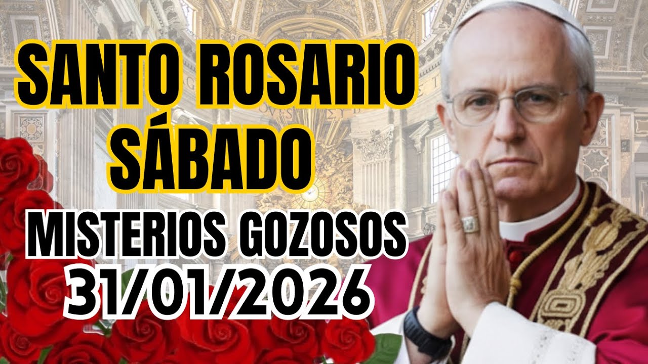🌹 Santo Rosario Sábado Misterios Gozosos 31 de enero