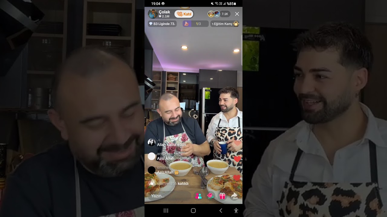 Ankara abisi yasin bey ve çolak iftar yaptılar